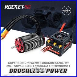 Rocket-RC Brushless Motor ESC Combo for 1/8 1/7 RC Car Truck Traxxas Wltoys HSP