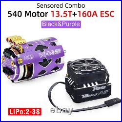 Rocket-RC Thunder 540 Sensored Brushless Motor & TS160A ESC for 1/10 RC Car 2S