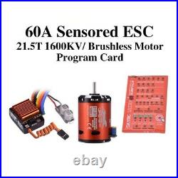 SKYRC Cheetah Brushless Motor Sensored ESC Program Card Combo Power System