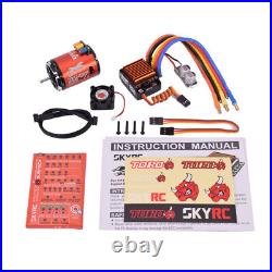 SKyRC Cheetah 1/10 60A Sensored ESC + 10.5T 3250KV Brushless Motor Program Card