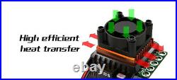 SKyRC Cheetah 1/10 60A Sensored ESC + 13.5T 2590KV Brushless Motor Program Card