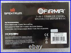 Spektrum Firma 2-in-1 Brushless Crawler Motor/ESC 2300Kv SPMXSEM1040B New