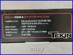 Tekin RS Gen3 Sensored Brushless ESC/Gen4 Motor Combo 8.5T TEKTT2799 New