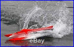 TenShock F1 Brushless 2.4G RC Formula ARTR High Speed Boat With Motor 80A ESC Red