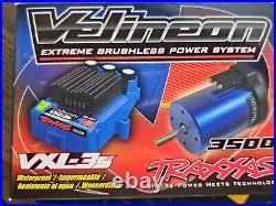 Traxxas 3350R Velineon Waterproof 3500 Brushless Motor / ESC VXL-3s System