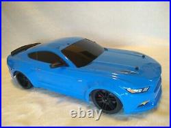 Traxxas 4Tec 2.0 Blue Ford Mustang AWD with castle mamba x esc 5700 motor rtr