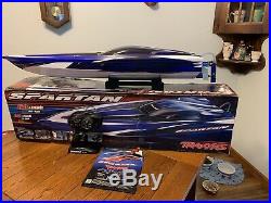 Traxxas Spartan Brushless RC Boat, 57076-1 RTR (NEEDS A Motor & ESC)