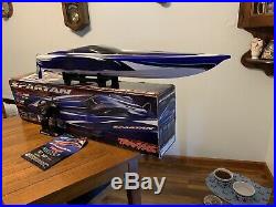 Traxxas Spartan Brushless RC Boat, 57076-1 RTR (NEEDS A Motor & ESC)
