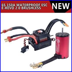 US Waterproof Combo 2000KV Brushless Motor + 6S 150A ESC For 1/8 RC Racing Cariw