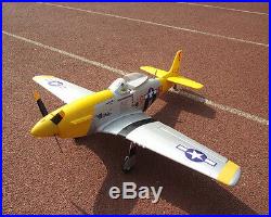 Unique EPO P51 Mustang RC PNP/ARF Plane With Brushless Motor Servo ESC WithO Battery