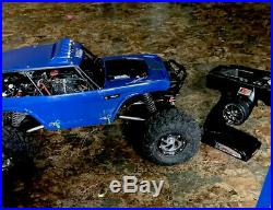 Used Axial Wraith 2.2 Upgraded 3brothers Rc Brushless Motor Castle Creations Esc