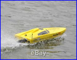 Volantex Vector 70 RC Race Boat Brushless PNP No Radio withMotor Servo ESC Yellow
