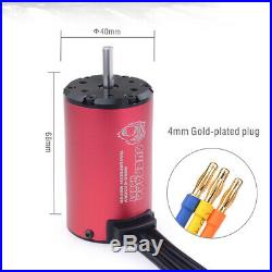 Waterproof 4068 2050KV Brushless Motor with150A ESC Combo For 1/8 RC Racing Car US