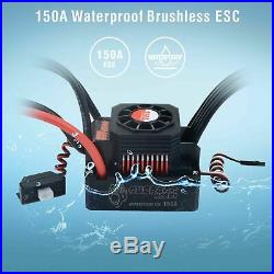 Waterproof 4076 2000KV Brushless Motor with 150A/720A ESC For 18 RC Car Truck