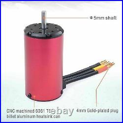 Waterproof 4076 2000KV Brushless Motor with 150A/720A ESC For 18 RC Car Truck USA