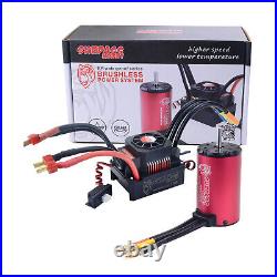 Waterproof 4076 2000KV Brushless Motor with 150A ESC for 18 RC Car Truck Buggy