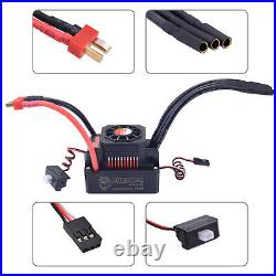 Waterproof 4076 2000KV Brushless Motor with 150A ESC for 18 RC Car Truck Buggy