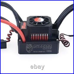 Waterproof 4076 2000KV Brushless Motor with 150A ESC for 18 RC Truck Car Buggy