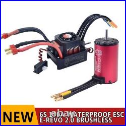 Waterproof Combo 2000KV Brushless Motor + 6S 150A ESC For 1/8 RC Racing CarWY