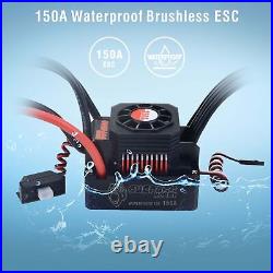 Waterproof Combo 2000KV Brushless Motor With 150A ESC For 1/8 RC Racing Car Part