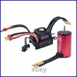 Waterproof Combo 4076 22.2v 6s 2000KV Brushless Motor with150A ESC Fit 1/8 RC Car