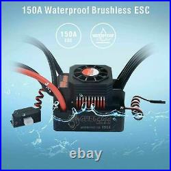 Waterproof ESC Brushless 2000KV Motor For 18 EREVO E-Revo E-Maxx UDR 6S 150A